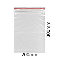 Sáčky ZIP LDPE 200x300mm 100ks/10bal/3box